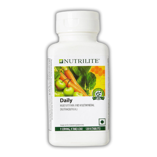 Amway Nutrilite Daily Multivitamin Tablet 120 N Tablets And Multicolor Hair/Head Band