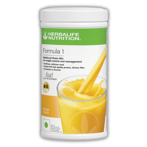 Herbalife Formula 1 Shake for Weight Loss - 500 g (Mango)