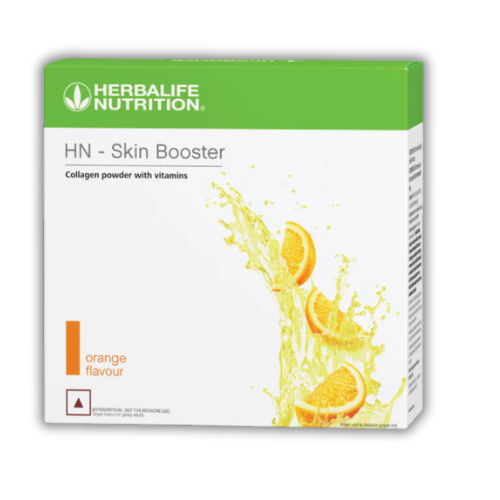 Herbalife HN Skin Booster Powder Orange Flavour pack with 30 servings for skin health