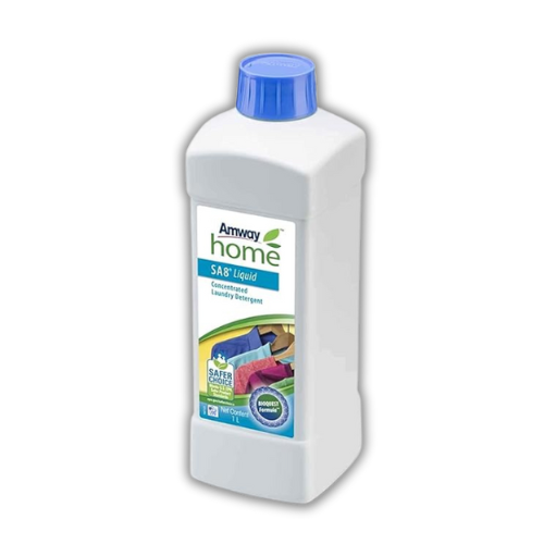 Amway Home SA8 Liquid Concentrated Laundry Detergent 1L bottle for effective and eco-friendly cleaning