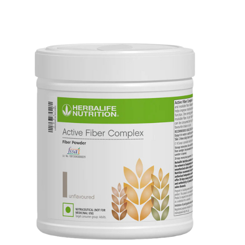 Herbalife Active Fiber Complex Powder unflavored container for digestive health support