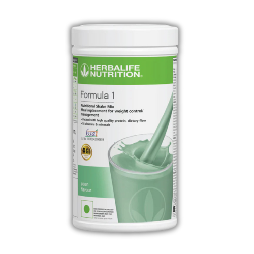 Herbalife Formula 1 Nutritional Shake Mix Paan flavor 500g for meal replacement and weight management