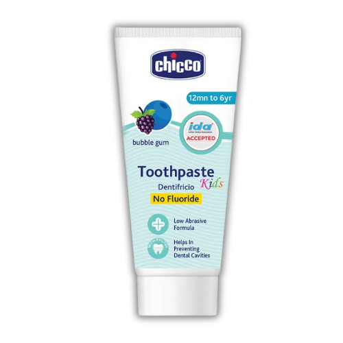 Chicco Toothpaste Bubble Gum 1-6Y 50g No Fluoride